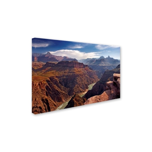 Mike Jones Photo 'Plateau Point' Canvas Art,30x47